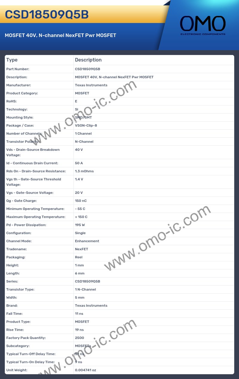 CSD18509Q5B