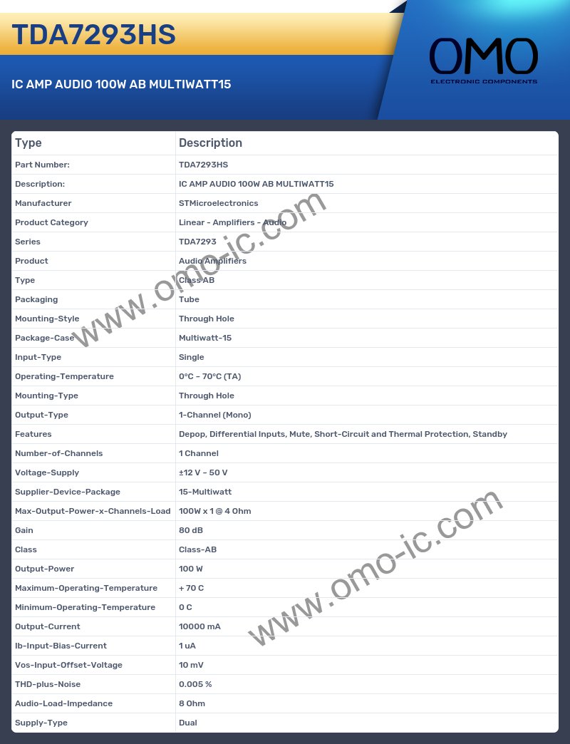 TDA7293HS
