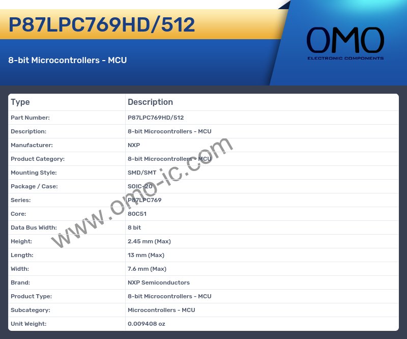 P87LPC769HD/512