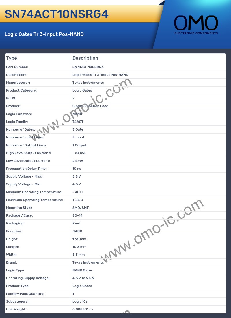 SN74ACT10NSRG4