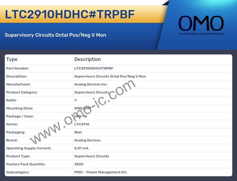 LTC2910HDHC#TRPBF