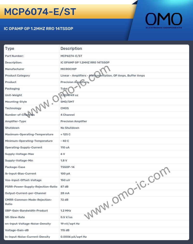 MCP6074-E/ST