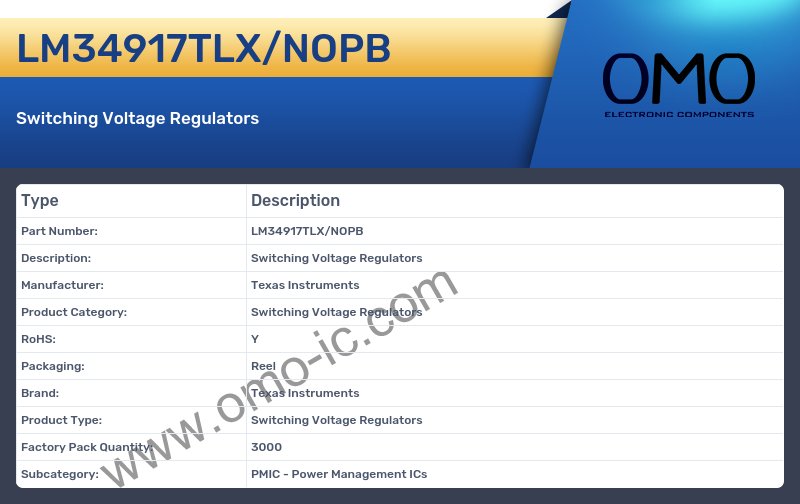 LM34917TLX/NOPB