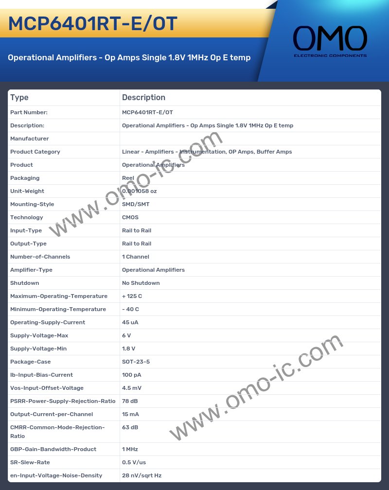 MCP6401RT-E/OT