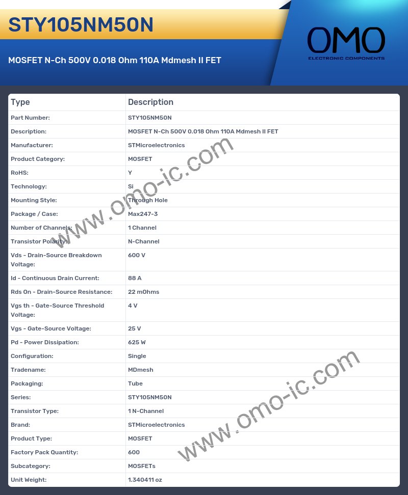STY105NM50N