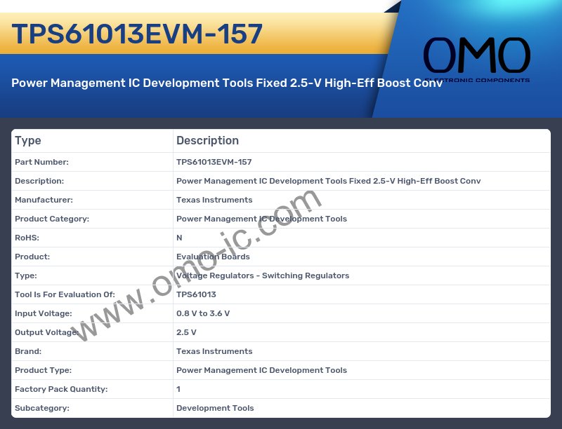 TPS61013EVM-157