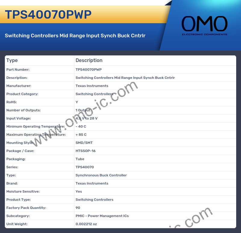 TPS40070PWP