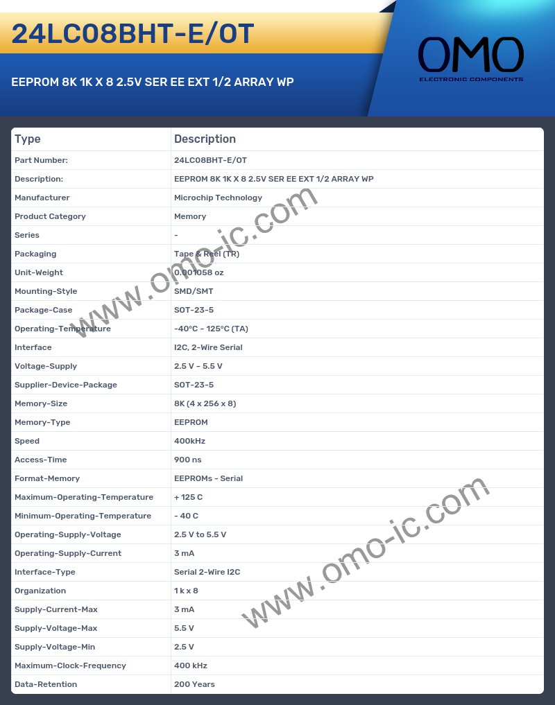 24LC08BHT-E/OT