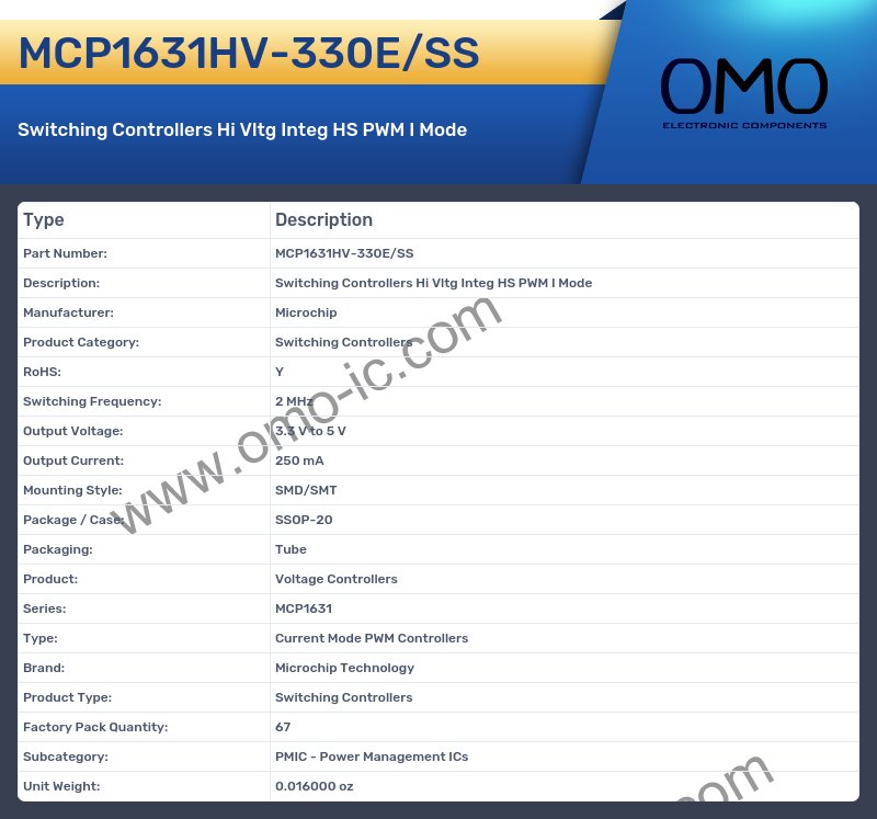 MCP1631HV-330E/SS