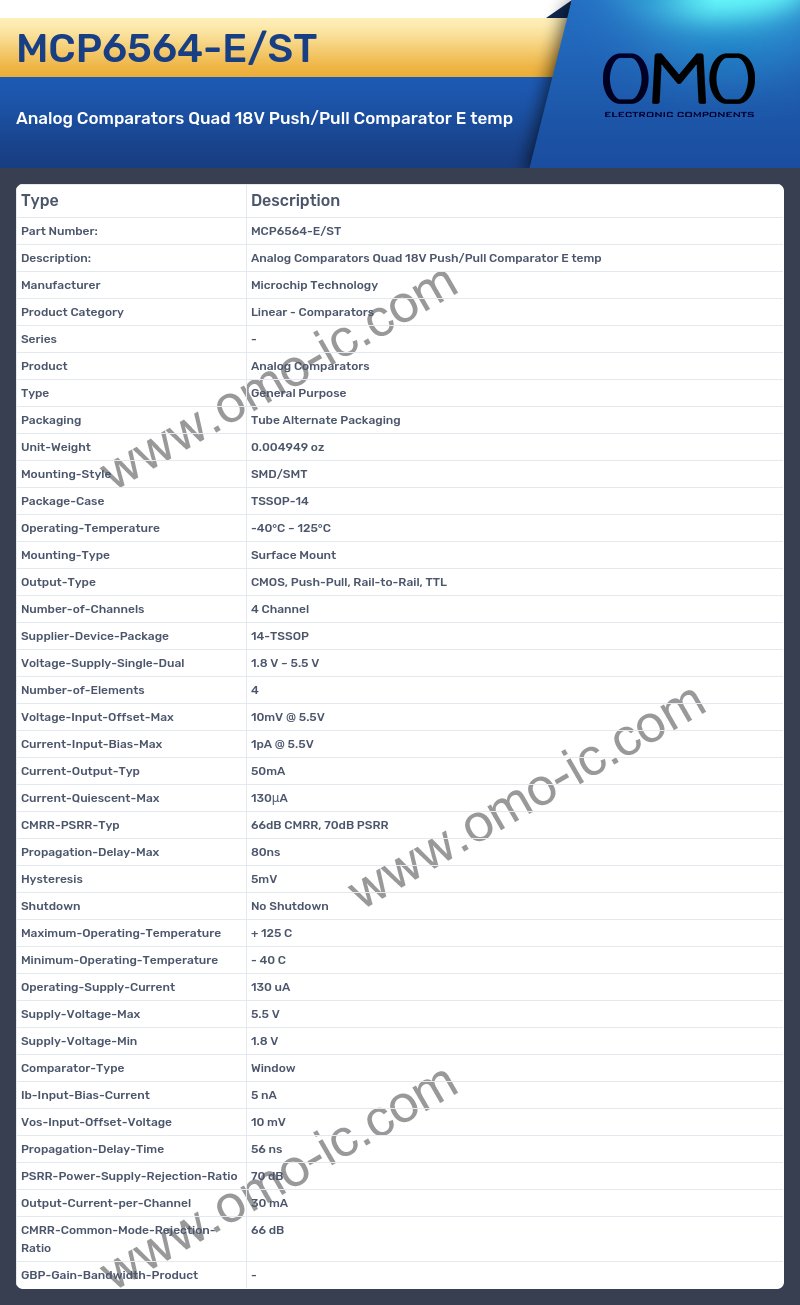 MCP6564-E/ST