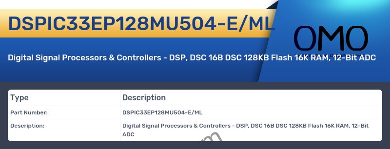 DSPIC33EP128MU504-E/ML
