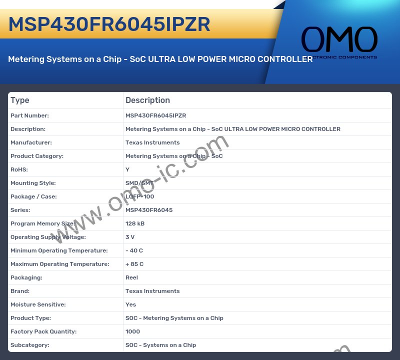 MSP430FR6045IPZR