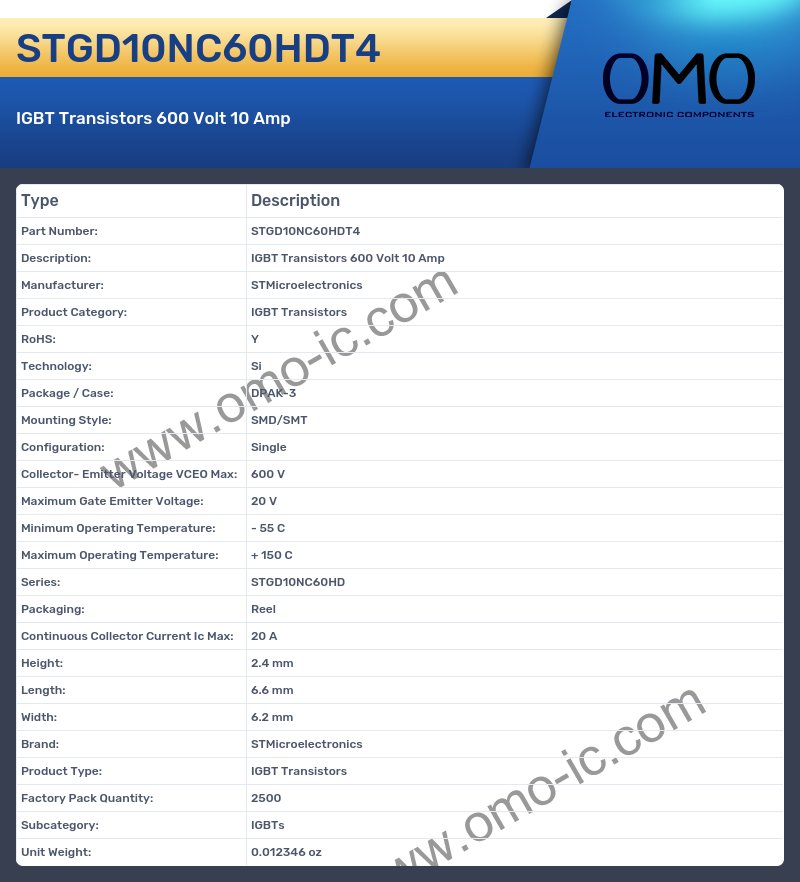 STGD10NC60HDT4