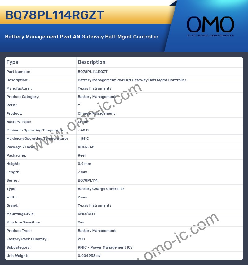 BQ78PL114RGZT