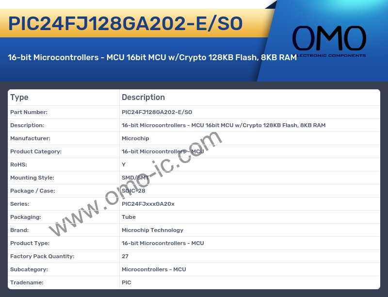 PIC24FJ128GA202-E/SO