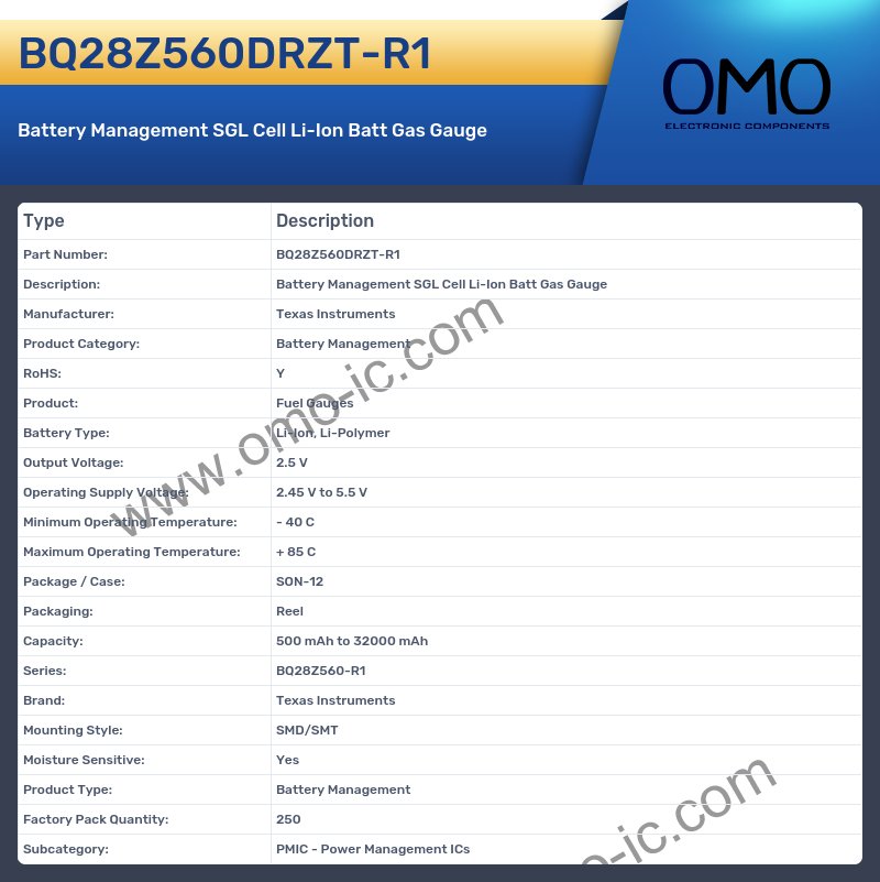 BQ28Z560DRZT-R1