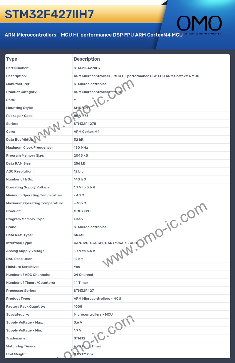 STM32F427IIH7
