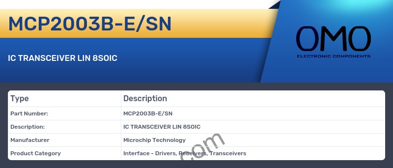 MCP2003B-E/SN