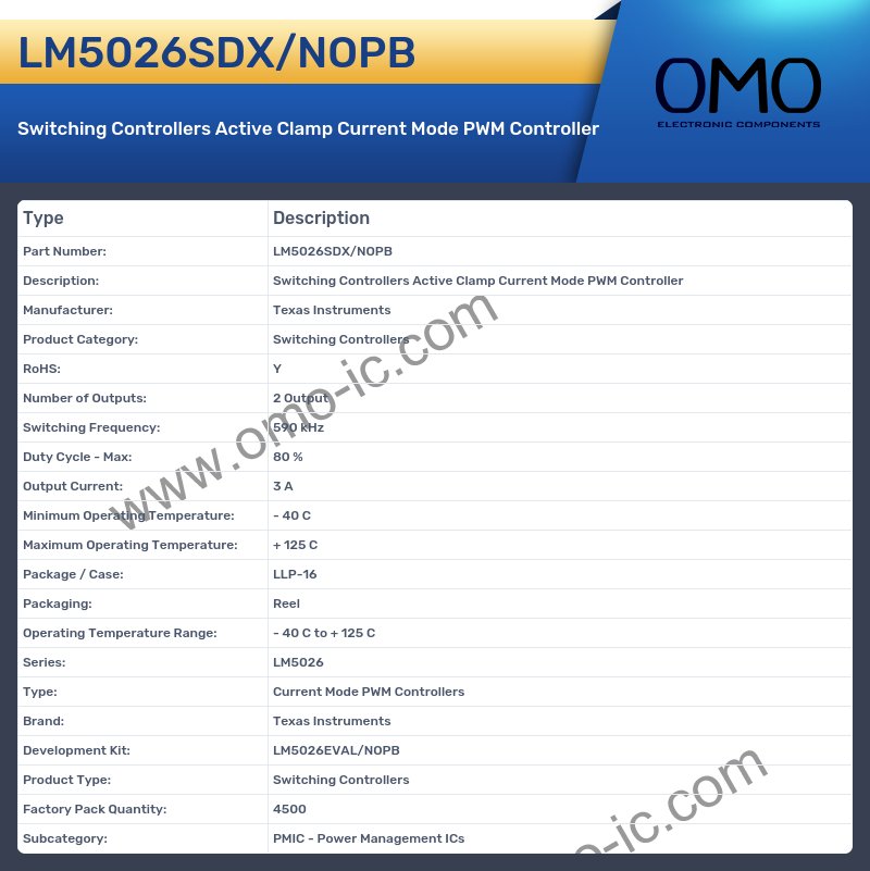 LM5026SDX/NOPB
