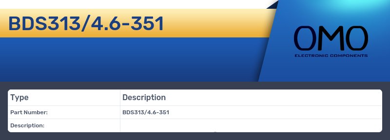 BDS313/4.6-351