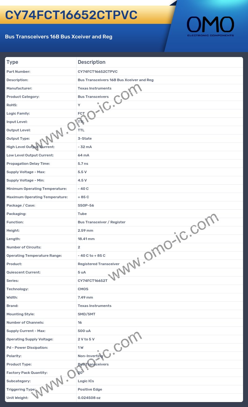CY74FCT16652CTPVC