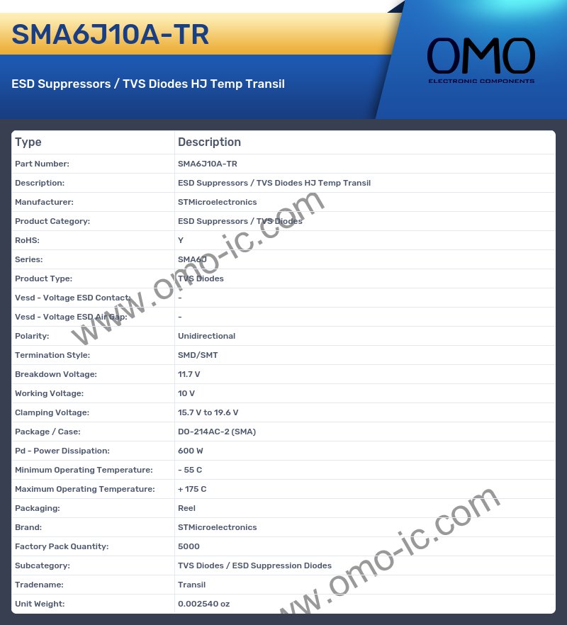 SMA6J10A-TR