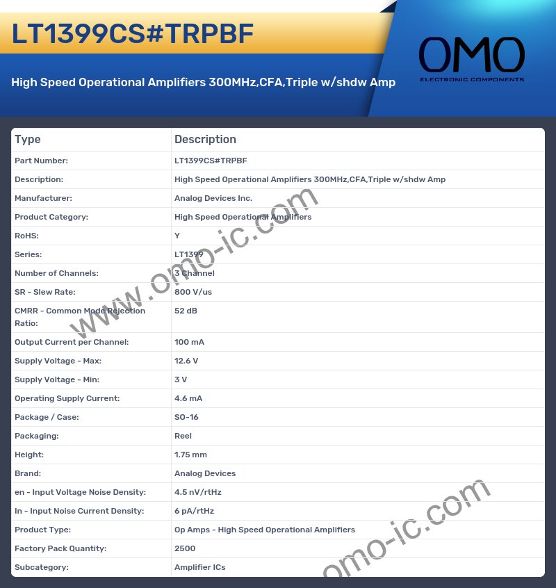 LT1399CS#TRPBF