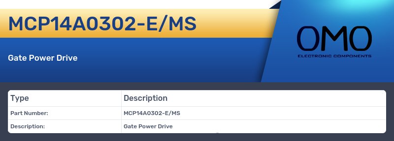 MCP14A0302-E/MS