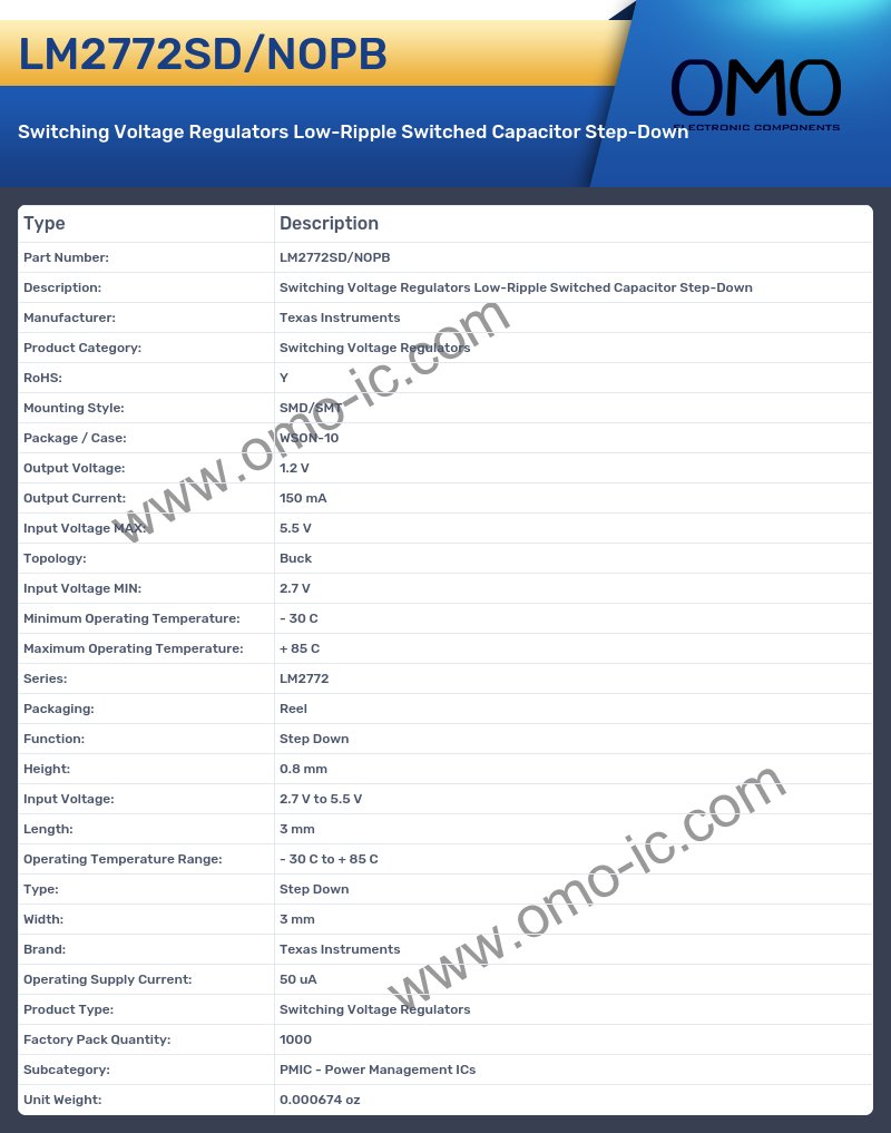 LM2772SD/NOPB