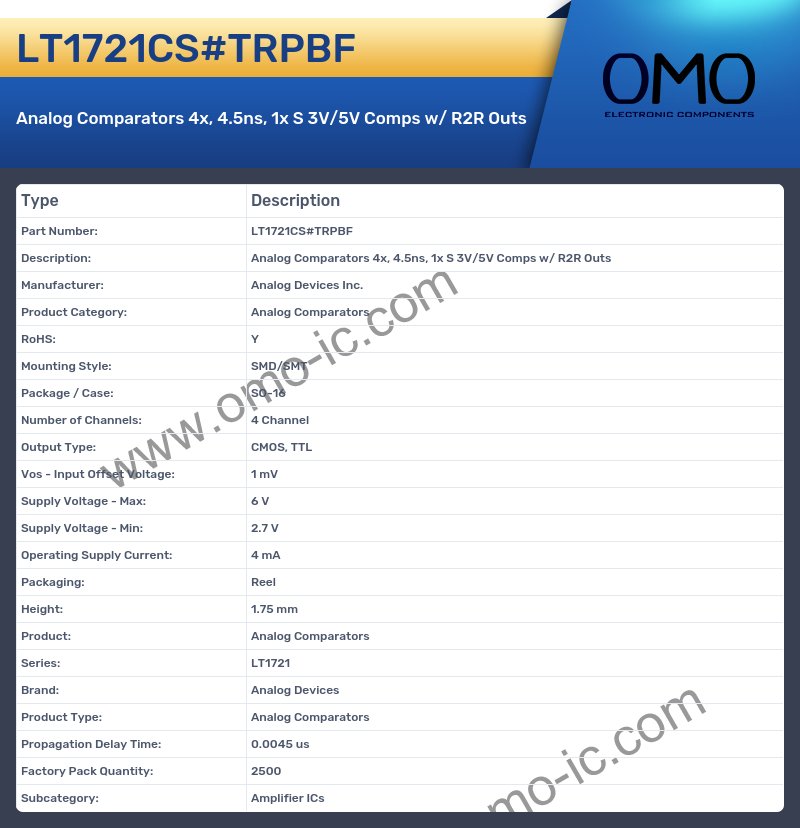 LT1721CS#TRPBF