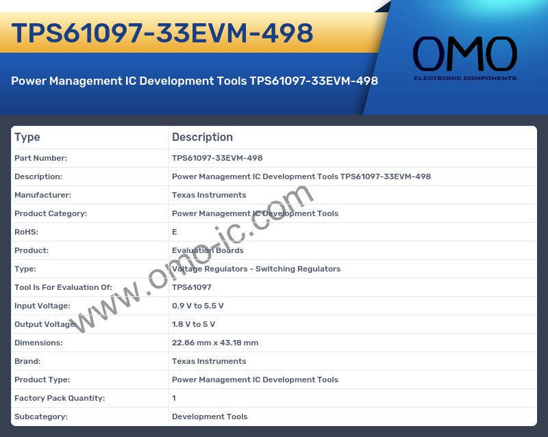TPS61097-33EVM-498