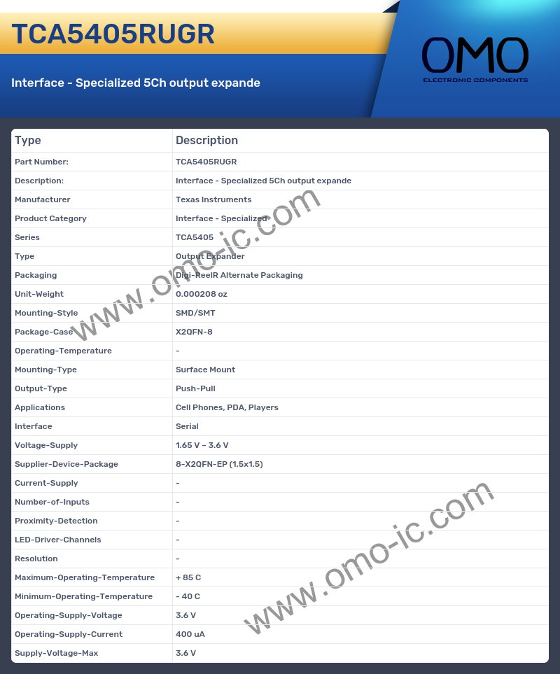 TCA5405RUGR