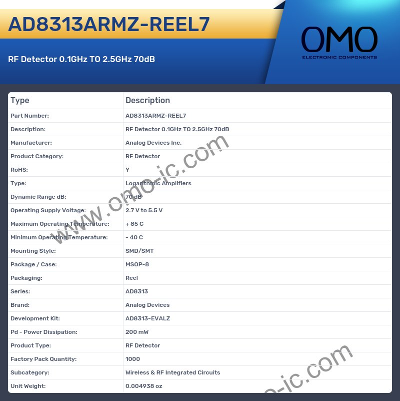 AD8313ARMZ-REEL7