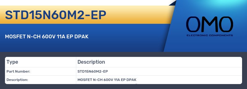 STD15N60M2-EP