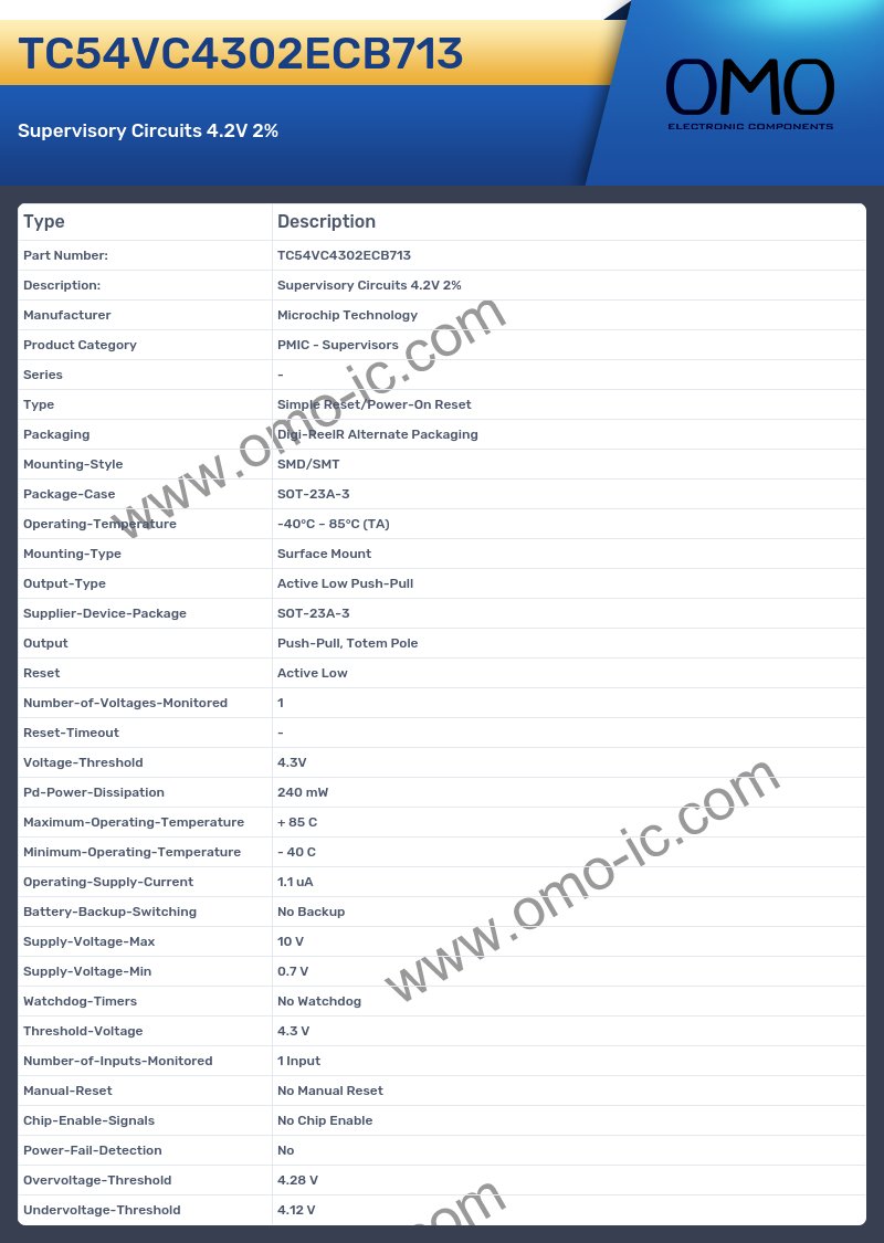 TC54VC4302ECB713