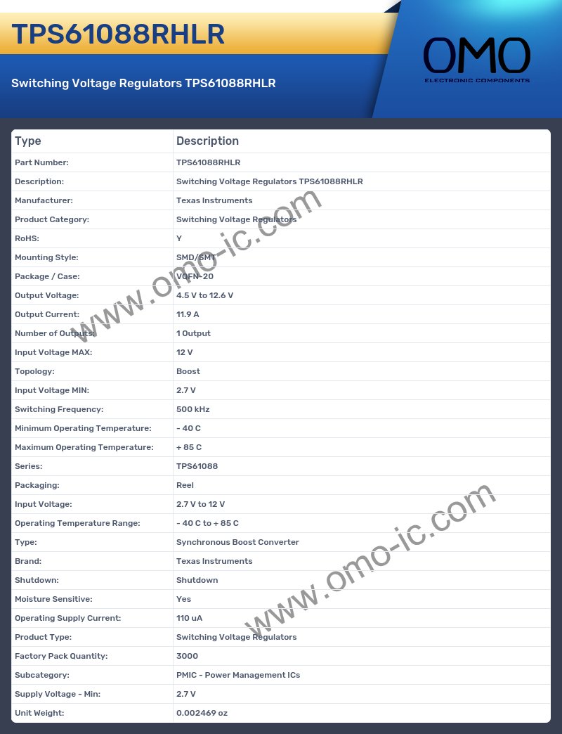 TPS61088RHLR