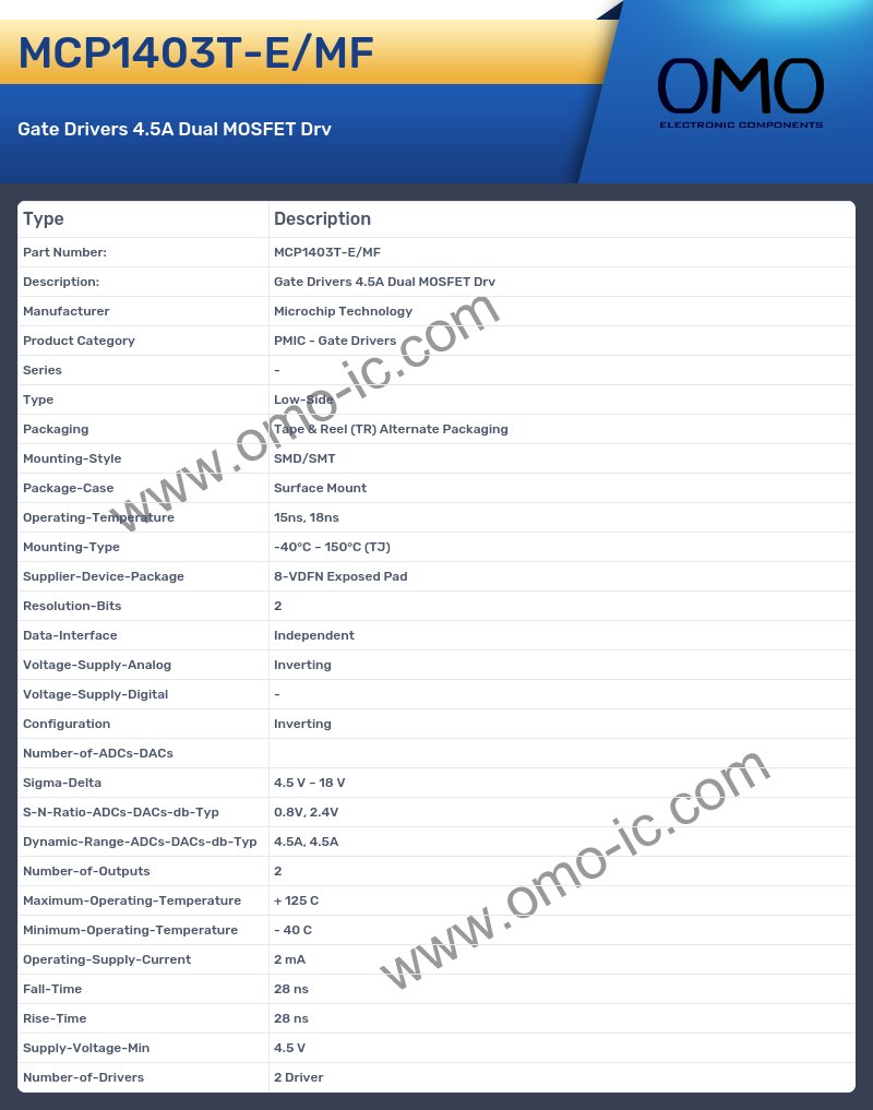 MCP1403T-E/MF