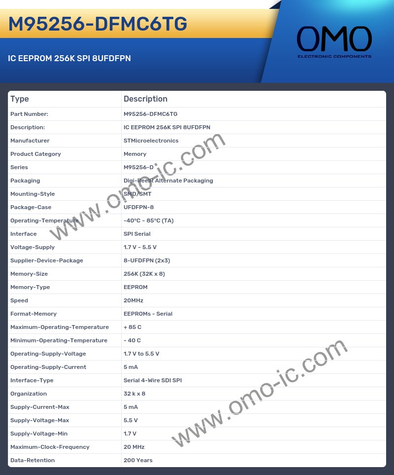 M95256-DFMC6TG