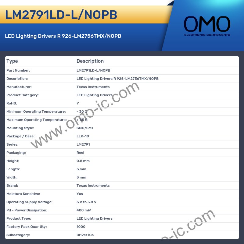 LM2791LD-L/NOPB