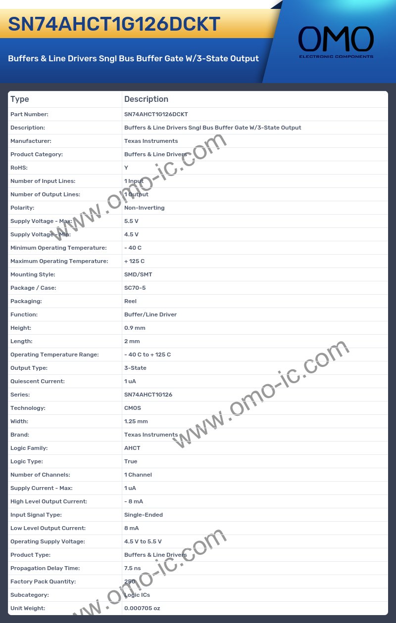 SN74AHCT1G126DCKT