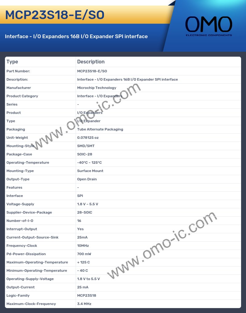 MCP23S18-E/SO