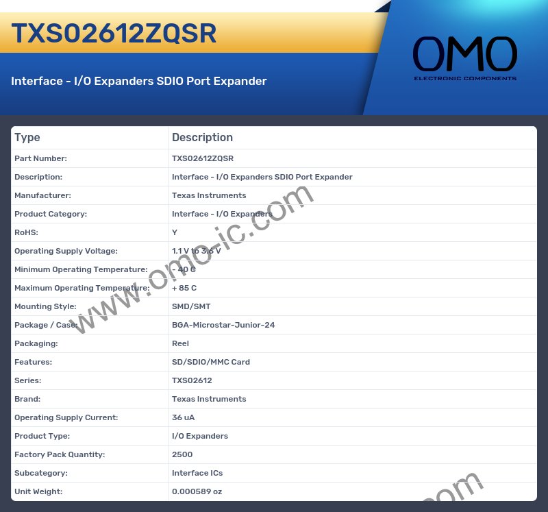 TXS02612ZQSR