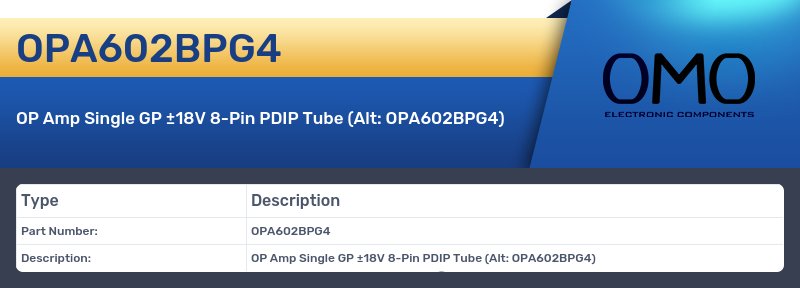 OPA602BPG4