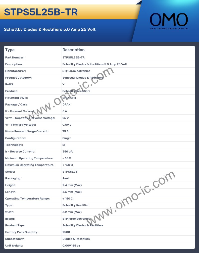 STPS5L25B-TR