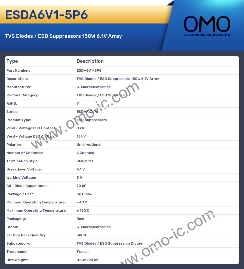 ESDA6V1-5P6