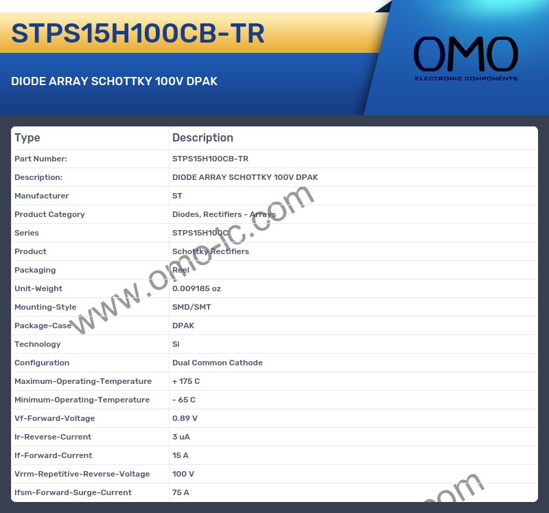 STPS15H100CB-TR