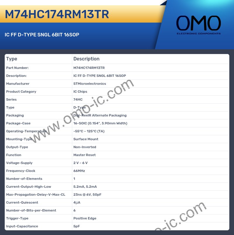 M74HC174RM13TR