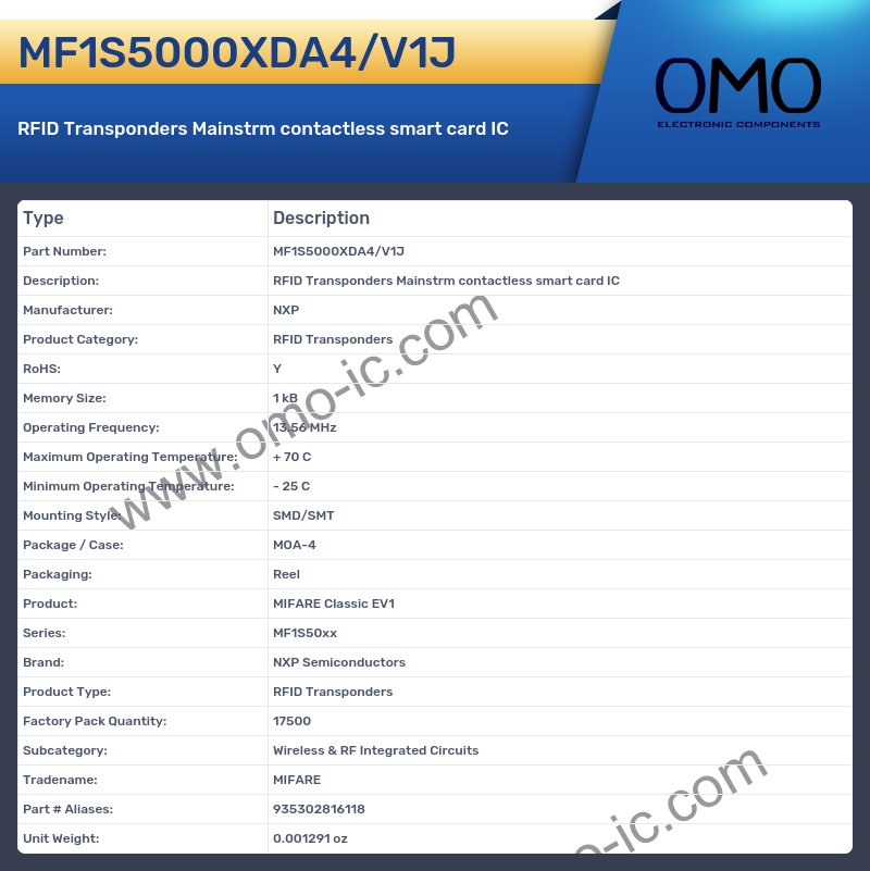 MF1S5000XDA4/V1J