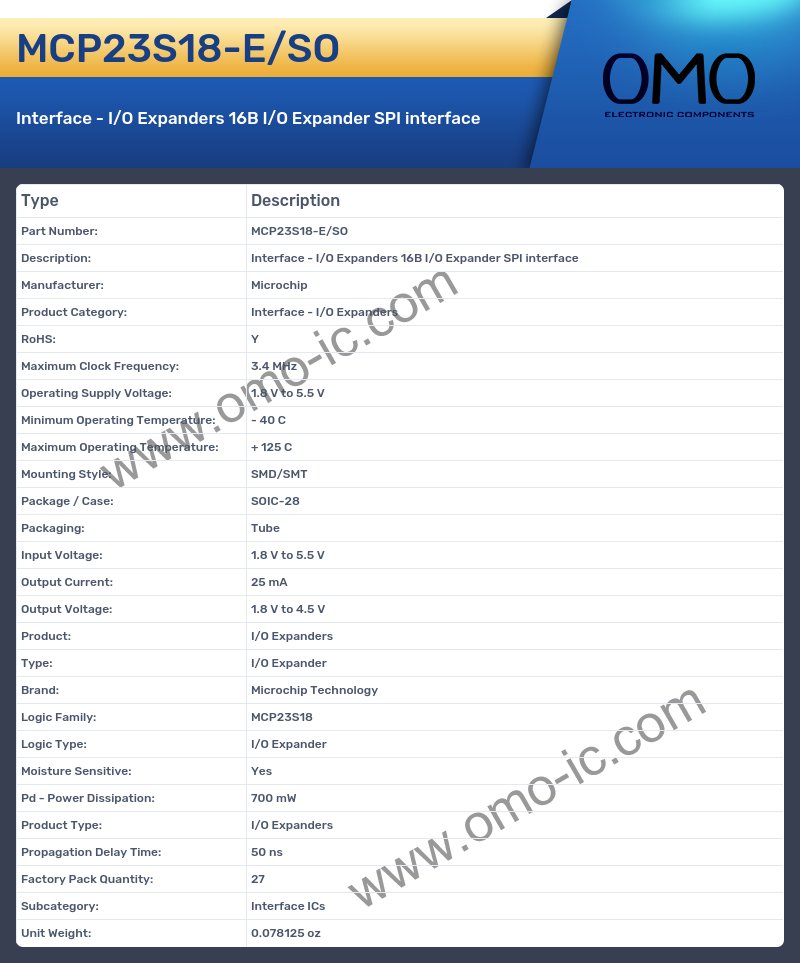MCP23S18-E/SO