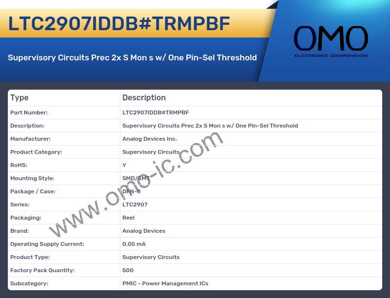 LTC2907IDDB#TRMPBF